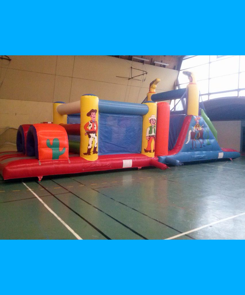 parcours gonflables